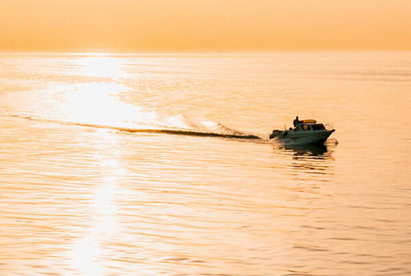 Photo of a 16-foot motorboat